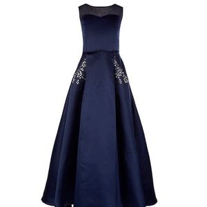 Size 8 girls navy gown